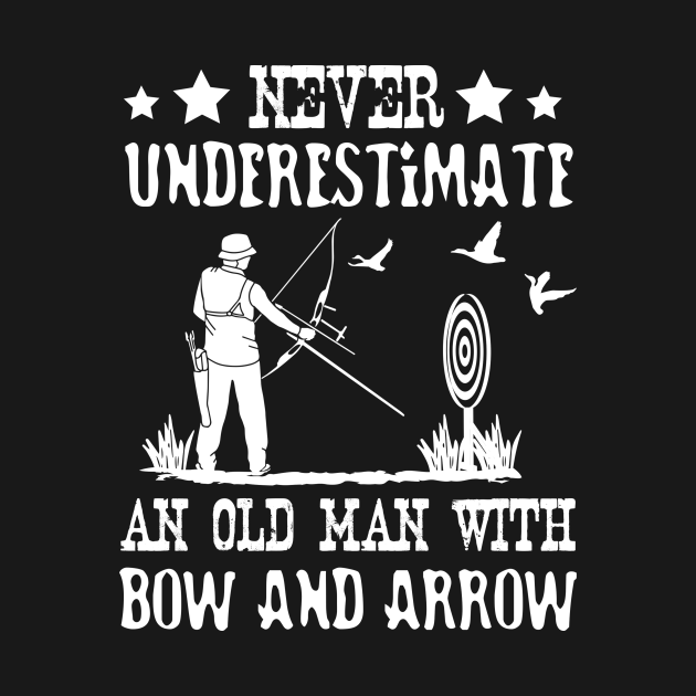 Disover Funny Archery Grandpa Gift - Archery - T-Shirt