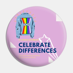 World autism awareness day Pin