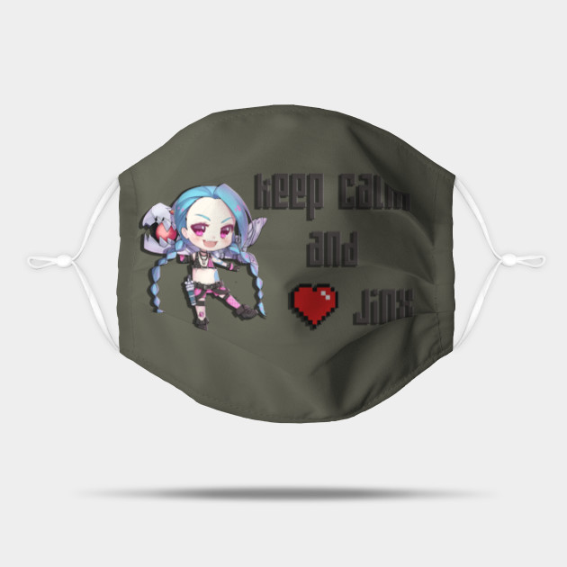 Keep Calm And Love Jinx League Of Legends Jinx Mask Teepublic U.gg analyzes millions of lol outplayed, inc. teepublic