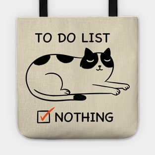 CAT TO DO LIST Tote