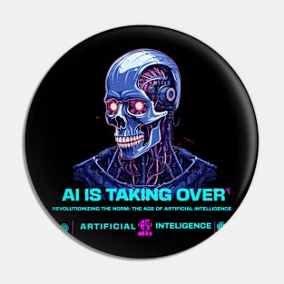 Artificial Intelligence - Computer Science - IT Professional T-Shirt Pin