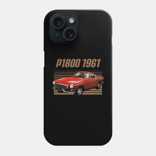 Volvo P1800 1961 Awesome Automobile Phone Case
