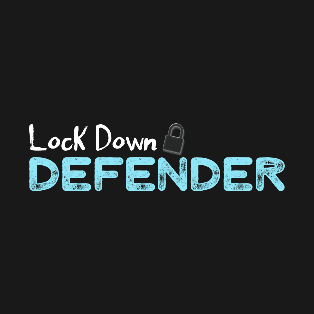 Lock Down Defender - Basketball Shirt by Mjmartin