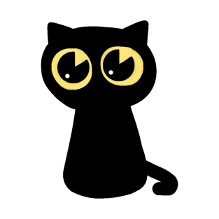 cat with biiig eyes T-Shirt