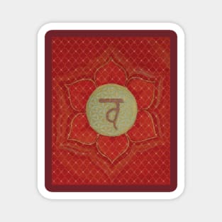 Sacral Chakra Swadhistana Magnet