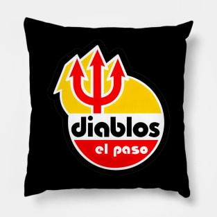 Defunct El Paso Diablos Baseball 1985 Pillow