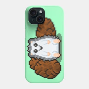 Pixel Art Pinecone hedgehog Phone Case