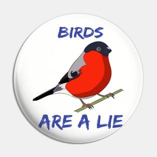 BIRDS ARE A LIE Pin