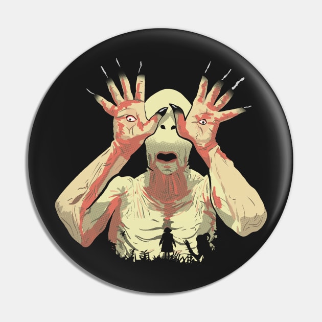 Pale Man Pin by ManuLuce