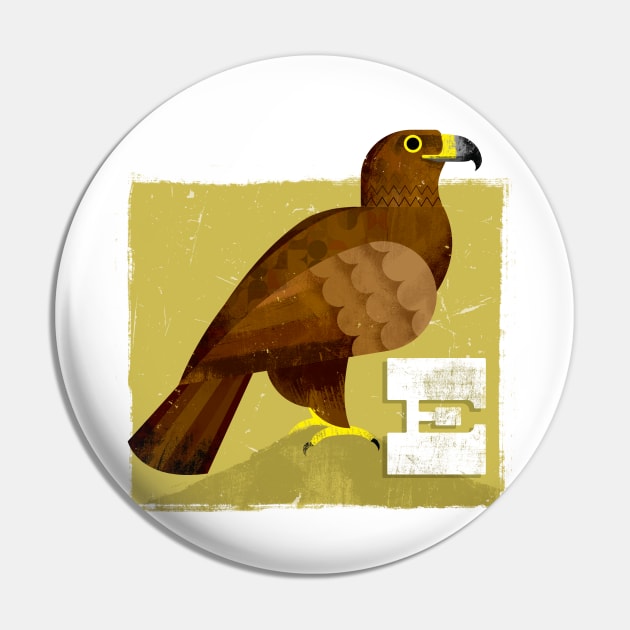 E is for Eagle Pin by Gareth Lucas