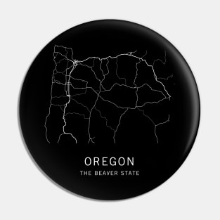 Oregon State Road Map Pin