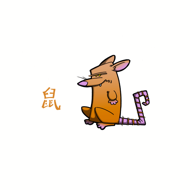 Chinese Zodiac Rat by RichCameron