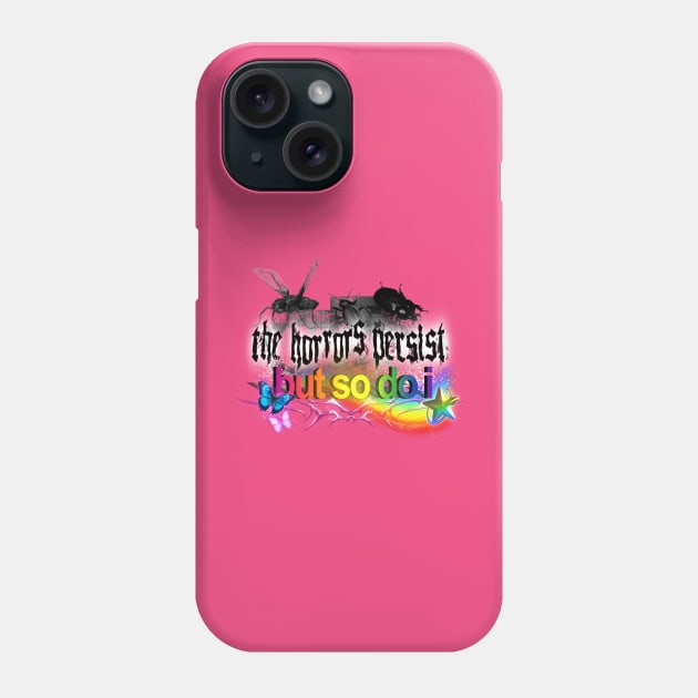 horrors persist Phone Case by parkinart