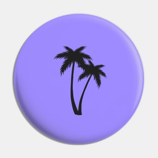 Purple palm trees Pin