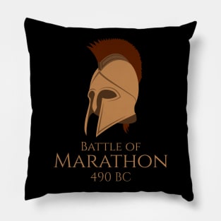 Classical Athens Ancient Greek History Battle Of Marathon Pillow