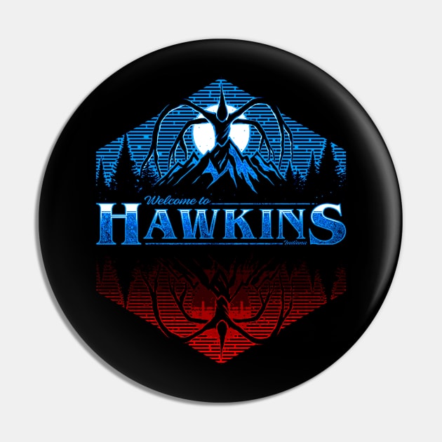 Welcome To Hawkins Pin by Thinkerman