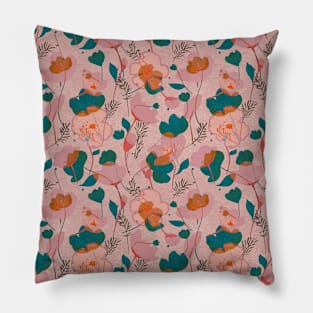 Buttercup floral pattern Pillow