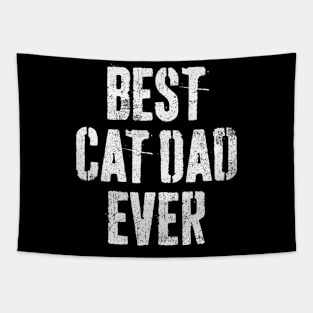 Cat Dad Daddy Father Father's Day Vintage Tapestry