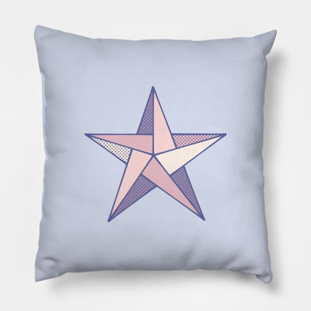 Origami Star Pillow by MonoFishTank