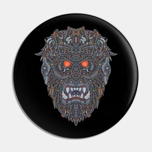 Mecha Soul Wolfman 03 Pin