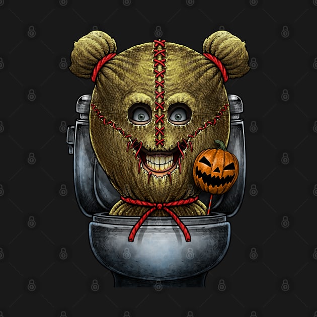 Horror toilet Monster #32 by Winya