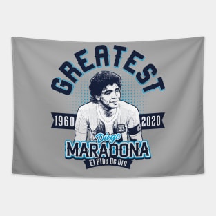 Maradona El Pibe De Oro Tapestry