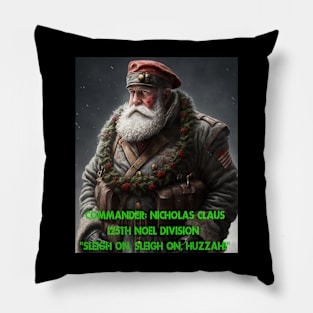 Commander Claus 02 Pillow