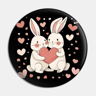 Sweet Bunny, Heart Pin