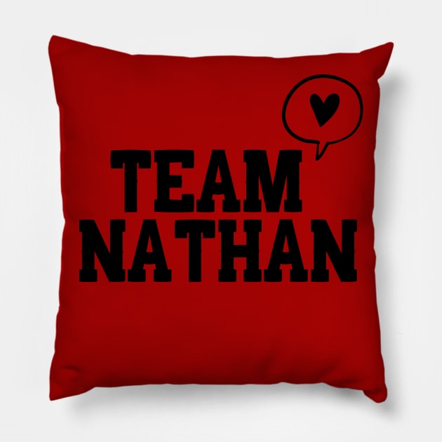 Team Nathan - When Calls the Heart Pillow by Hallmarkies Podcast Store