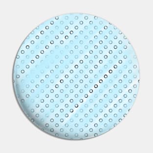 Sky blue watercolor circle pattern Pin