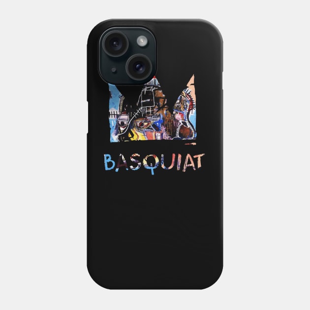 king basquiat crown Phone Case by Suisui Artworks