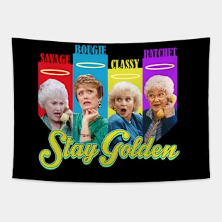 golden girls squad thank you for being a friend Tapestry