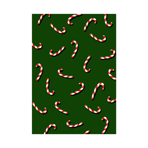 Candy cane pattern illustration 2 by gusstvaraonica