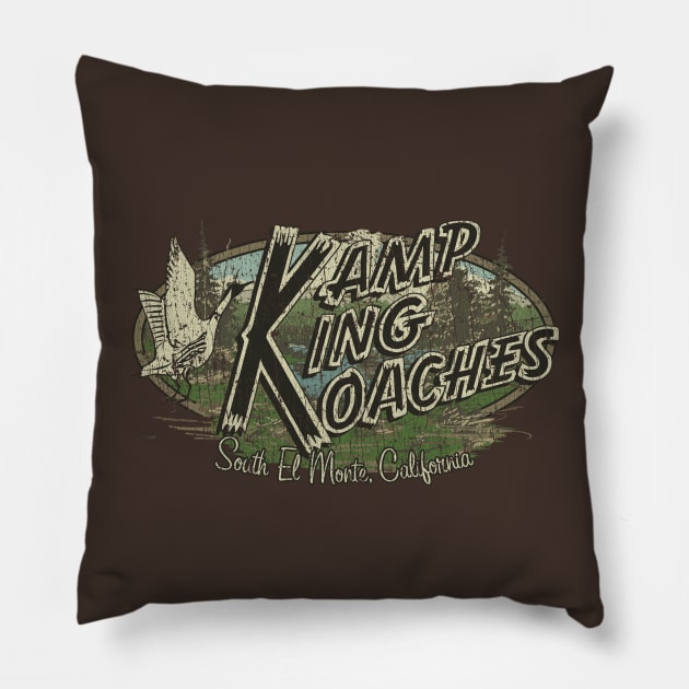 Kamp King Koaches 1960 Pillow by JCD666