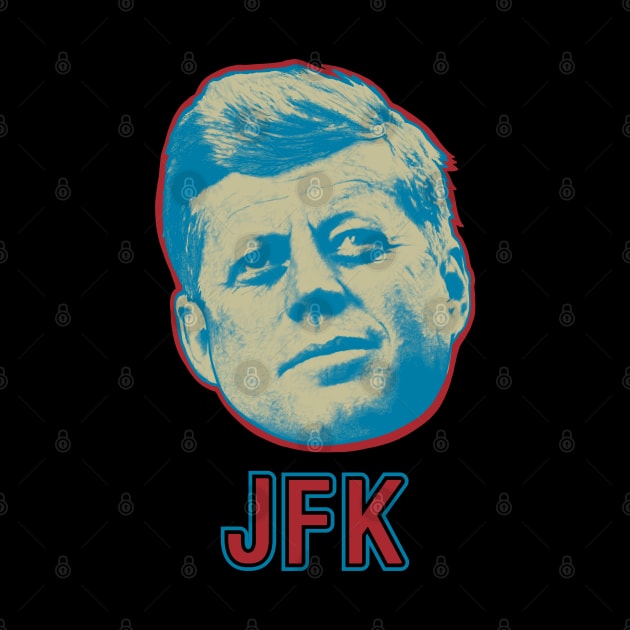 JFK by Art from the Blue Room