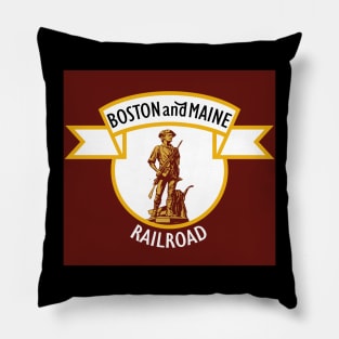 Boston and Maine Railroad Pillow