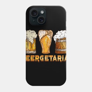 Beergetarian graphic for a Craft Beer Lover Phone Case