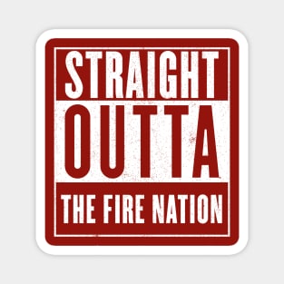 Straight Outta the Fire Nation Magnet