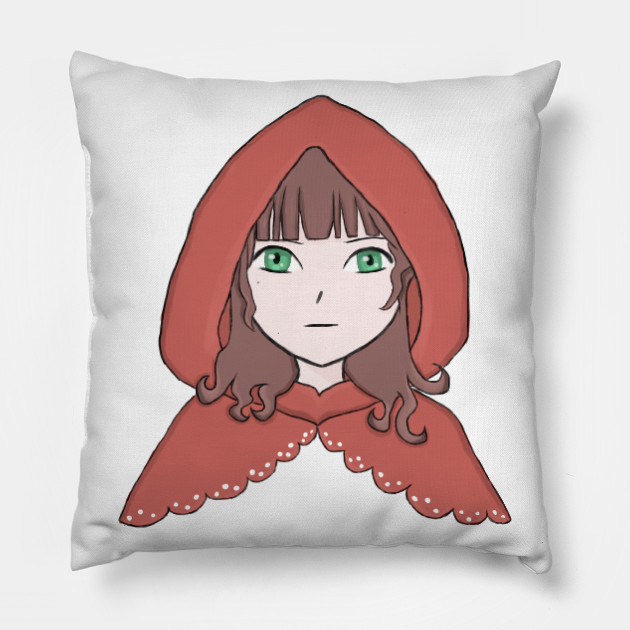 Little Red Riding Hood Anime And Manga Pillow Teepublic