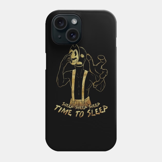 sheep sheep sheep time to sleep Phone Case by Mendozab Angelob