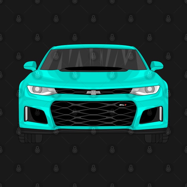 CAMARO TURQUOISE by VENZ0LIC