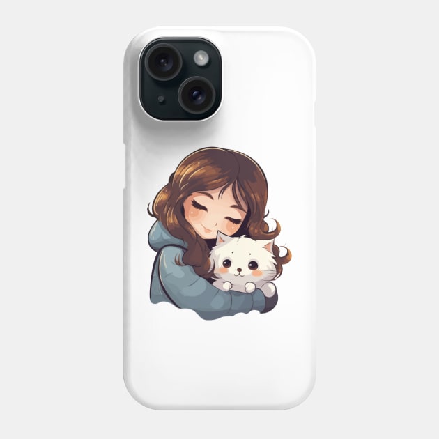 cat owner Phone Case by Nahlaborne