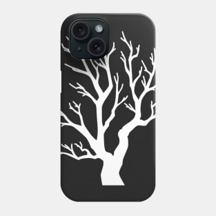 Dead Tree WHITE Phone Case