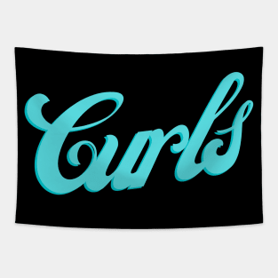 Curls Tapestry