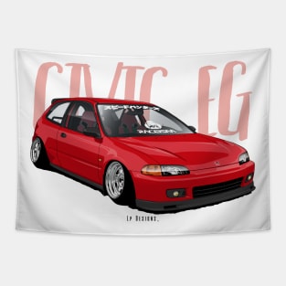 Civic Eg Tapestry