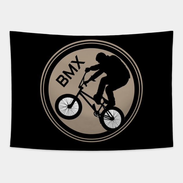 BMX circle Tapestry by RemajaBMX-303