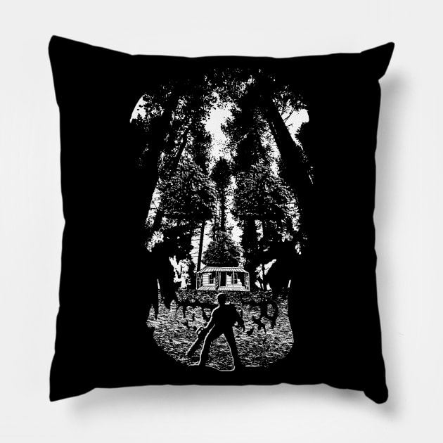 Hell On Earth Pillow by Daletheskater