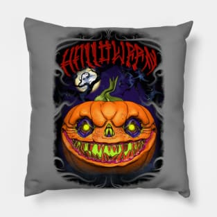 Halloween - Jack Lantern - Pumpkin Pillow