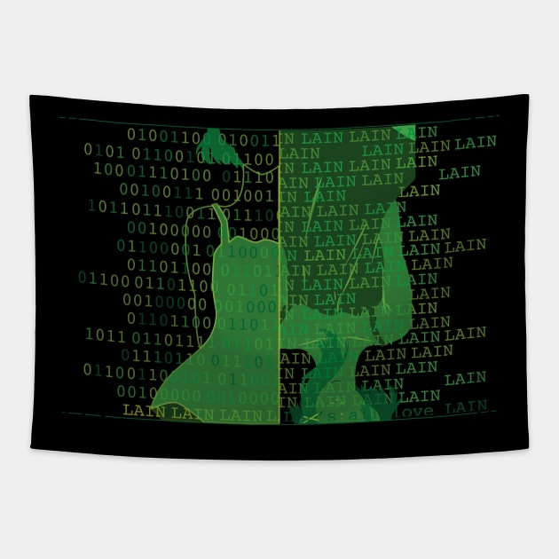 Lain - Code Tapestry by chiselovesong