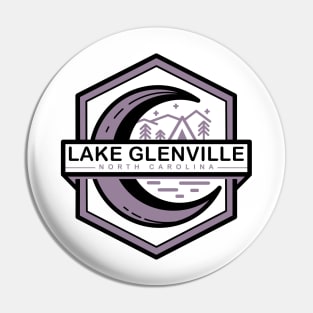 Lake glenville purple moon Pin